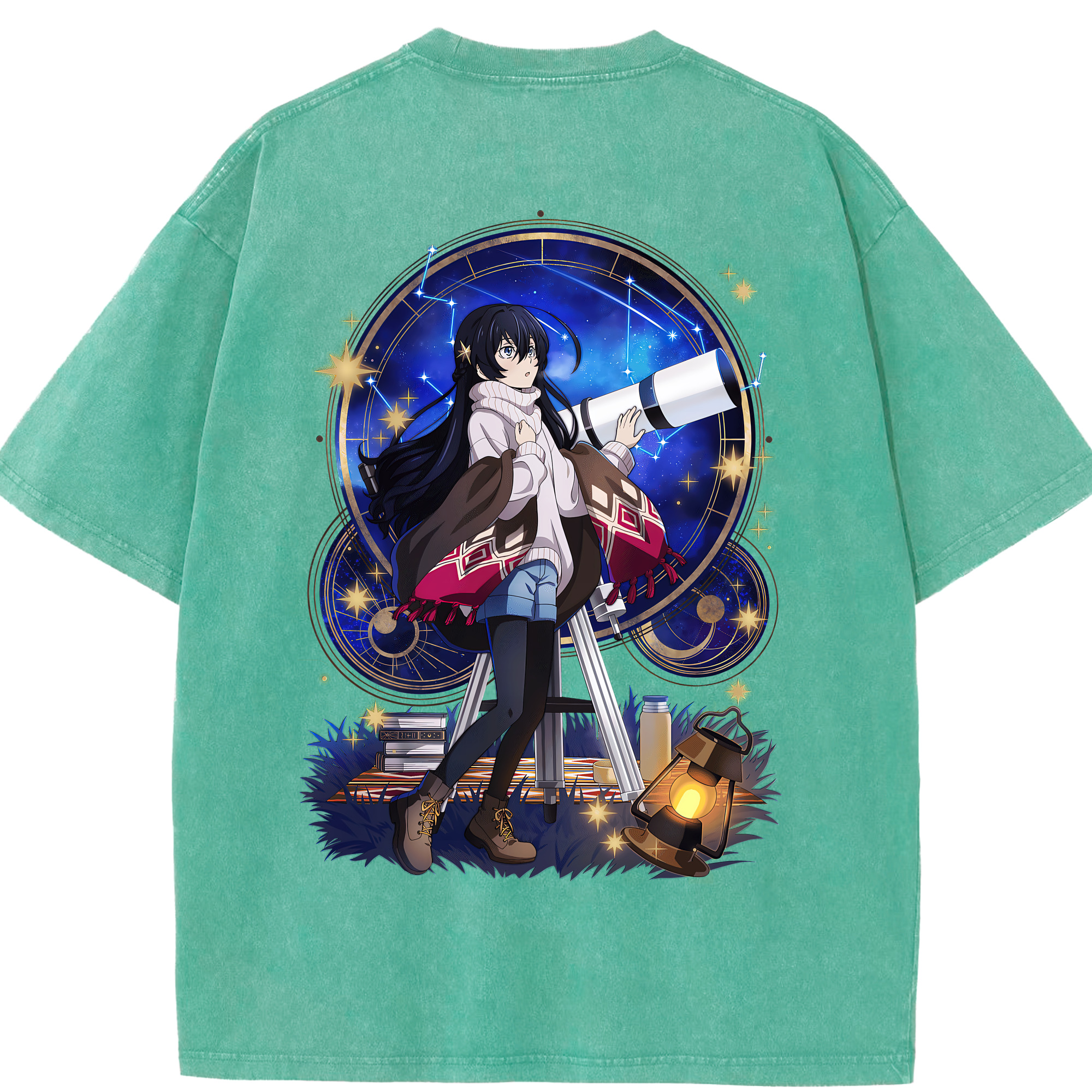 （画像用） 文豪ストレイドッグス Bungo Stray Dogs 綿100% ヴィンテージ風 半袖Tシャツ（背面プリント）